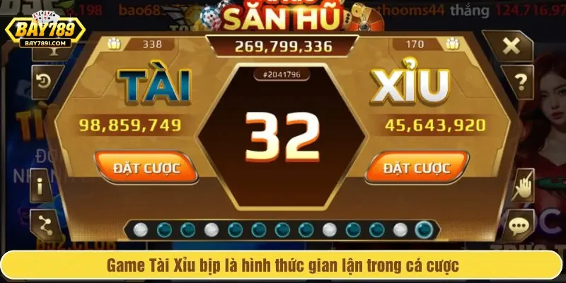 Game Tài Xỉu bịp là hình thức gian lận trong cá cược