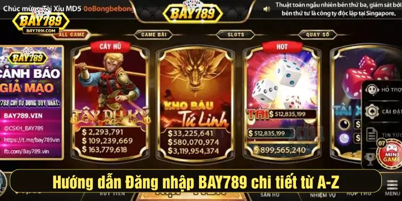 hướng dẫn đăng nhập bay789 chi tiết từ a - z