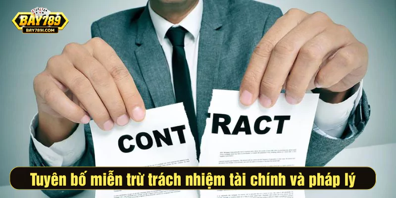 Tuyên bố miễn trừ trách nhiệm tài chính và pháp lý